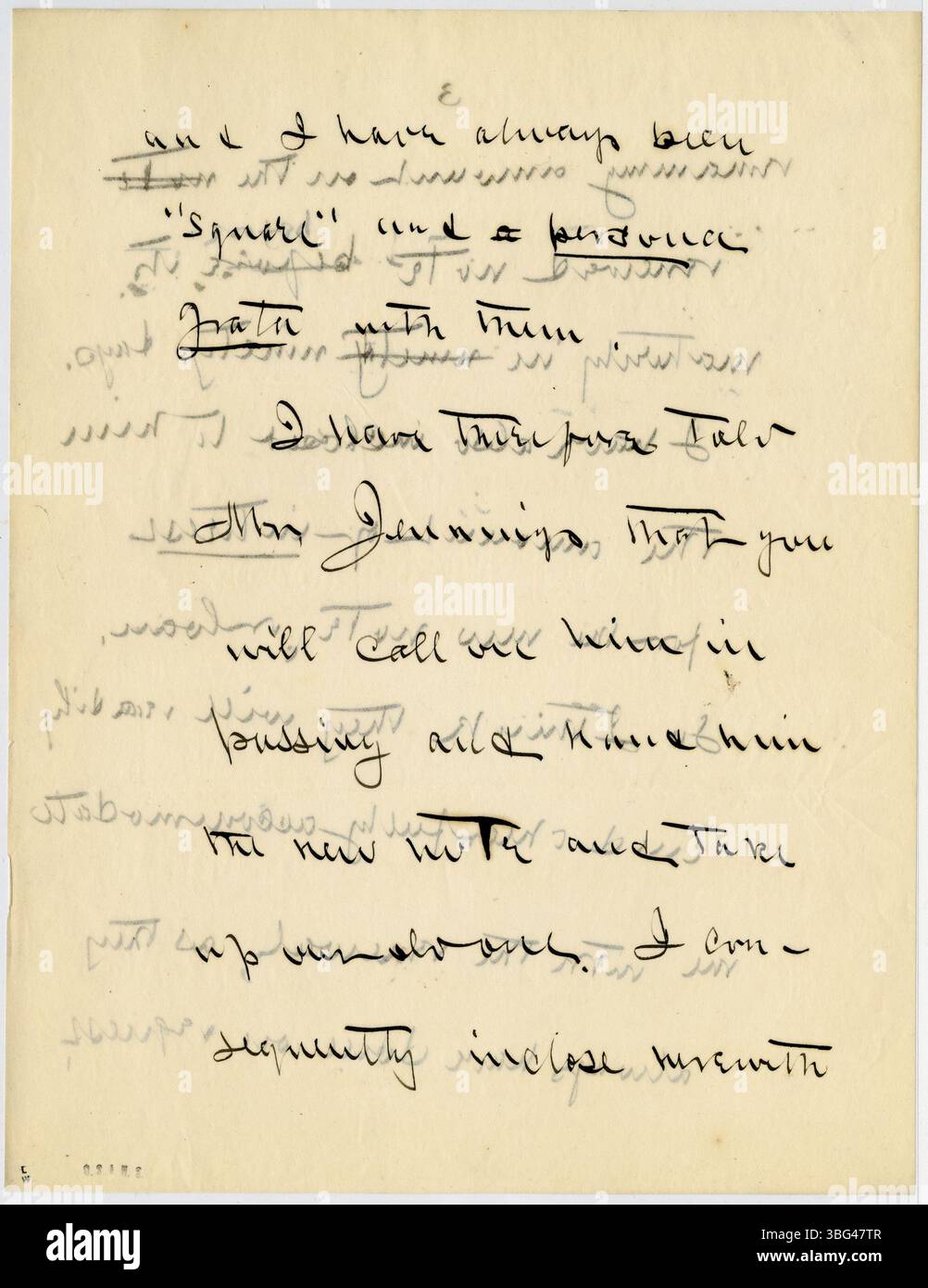 28. Juni 1906 Brief von William Jackson Armstrong an Charles B. Galbreath, der sich mit finanziellen Problemen in Columbus befasst und um Hilfe bei der Begleichung von Konten bittet. Armstrong war ehemaliger Generalinspektor der US-Konsulate im Ausland, Historiker, politischer Aktivist und Dozent für soziale Reformen. Er lebte in Kalifornien, während er mit Galbreath, damals Ohio State Librarian, korrespondierte. Stockfoto 28. Juni 1906 Brief von William Jackson Armstrong an Charles B. Galbreath, der sich mit finanziellen Problemen in Columbus befasst und um Hilfe bei der Begleichung von Konten bittet. Armstrong war ehemaliger Generalinspektor der US-Konsulate im Ausland, Historiker, politischer Aktivist und Dozent für soziale Reformen. Er lebte in Kalifornien, während er mit Galbreath, damals Ohio State Librarian, korrespondierte. Stockfoto