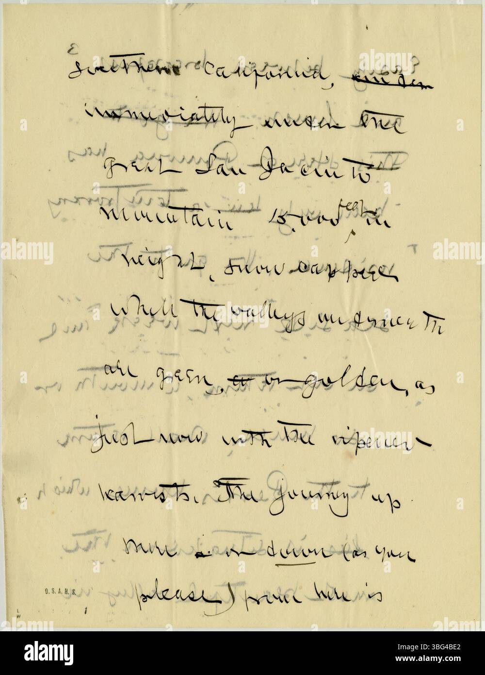 Dieser Brief von William Jackson Armstrong an Charles B. Galbreath vom 18. Juli 1906 spricht über eine finanzielle Sorge, die Galbreath in Columbus ansprach. Armstrong beschreibt seine derzeitige Residenz in Kalifornien und gibt Einblicke in seine Tätigkeit als ehemaliger Generalinspektor der US-Konsulate und als bekannter Aktivist für Sozialreformen. Stockfoto Dieser Brief von William Jackson Armstrong an Charles B. Galbreath vom 18. Juli 1906 spricht über eine finanzielle Sorge, die Galbreath in Columbus ansprach. Armstrong beschreibt seine derzeitige Residenz in Kalifornien und gibt Einblicke in seine Tätigkeit als ehemaliger Generalinspektor der US-Konsulate und als bekannter Aktivist für Sozialreformen. Stockfoto