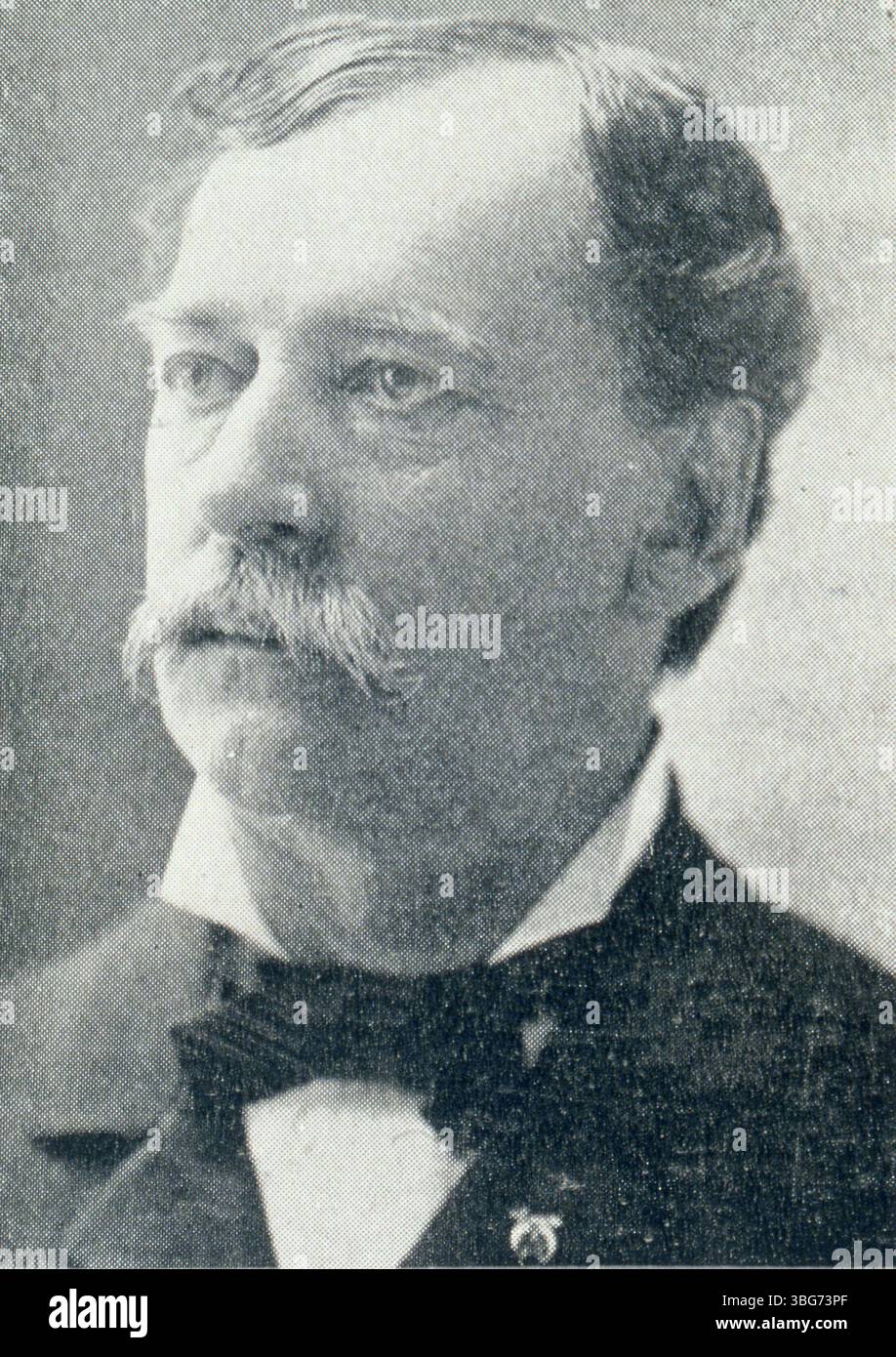 Henry C. will (1844–1916), ein Versicherungsvertreter in Columbus, arbeitete von 1880 bis 1916. Er leitete das Columbus Department der Bankers and Merchants' Life Association und war General Agent der United States Casualty Company. 1869 heiratete er Eleanor F. Pickering. Stockfoto