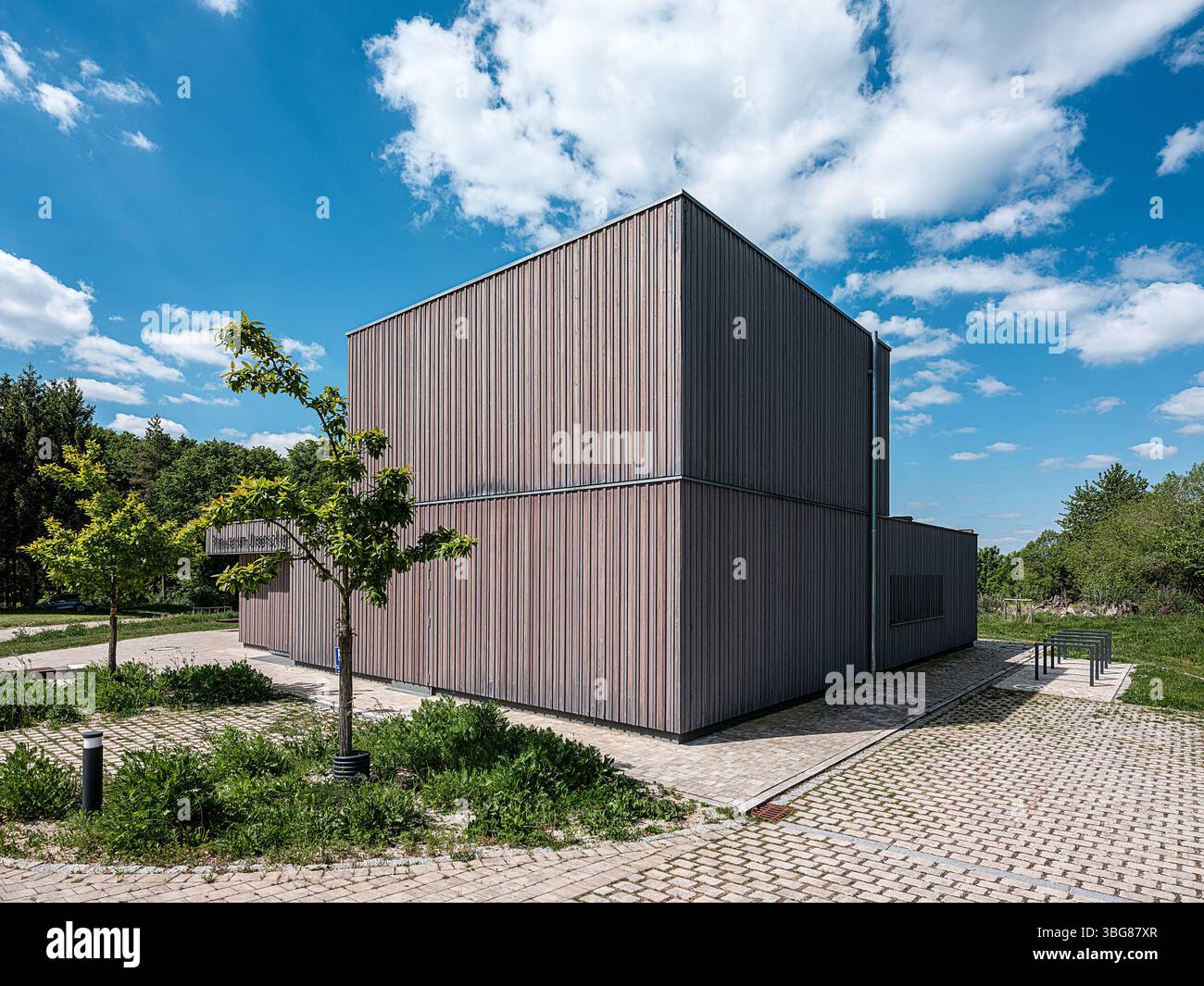 Planetarium und Sternwarte Ursensollen Stockfoto
