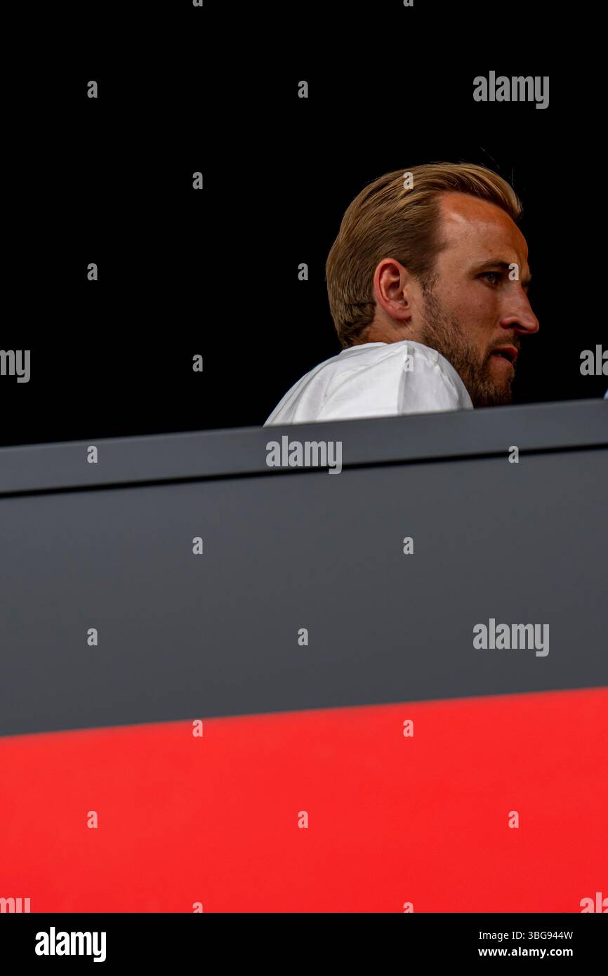 Montmelo, Spanien, 1. Juni 2025, Harry Kane, Fußballspieler beim Großen Preis von Spanien 2025, der in Montmelo, Spanien stattfindet. Quelle: Michael Potts/Alamy Live News Stockfoto