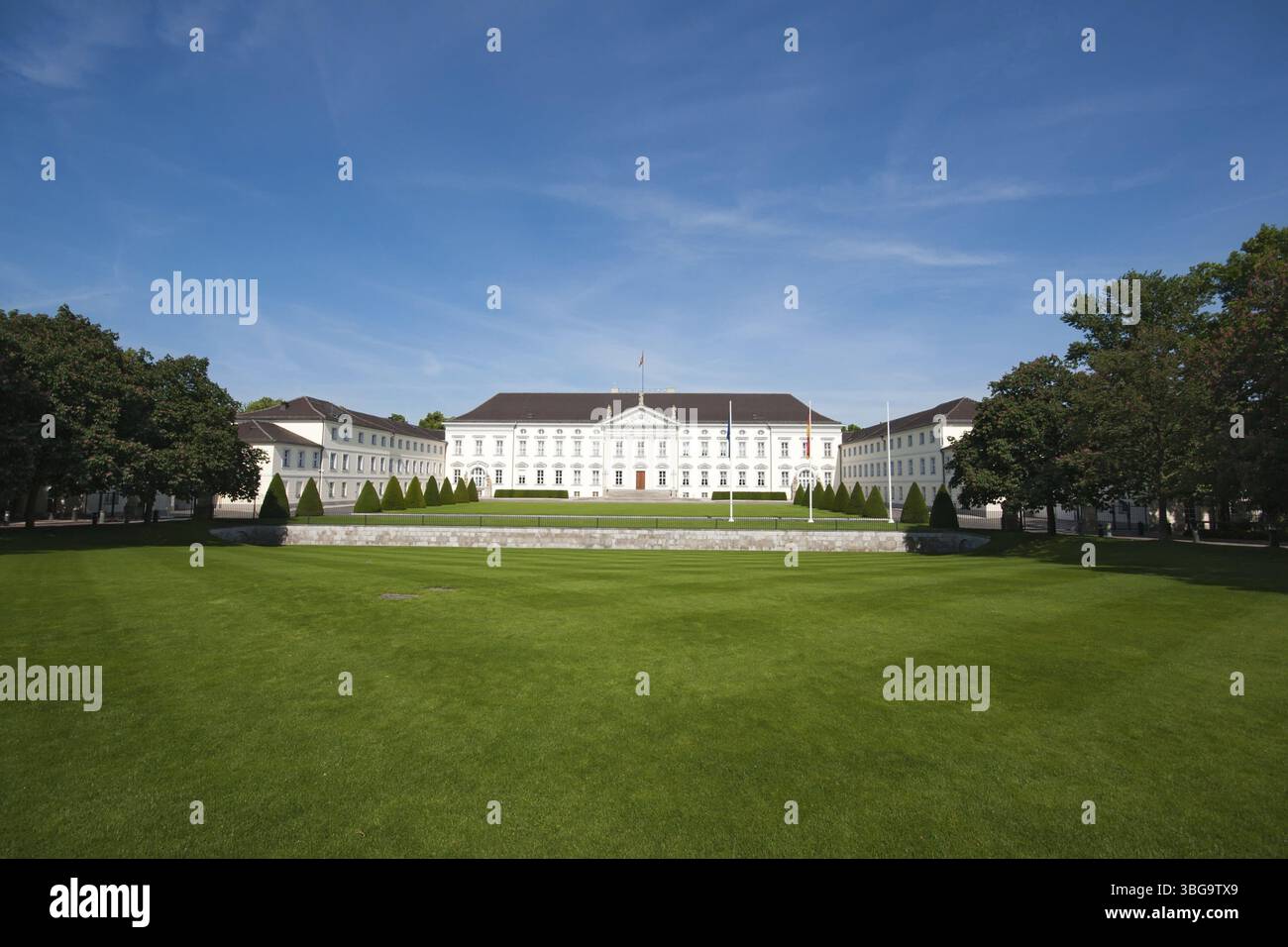 Schloss Bellevue in Berlin, Deutschland, Europa Stockfoto