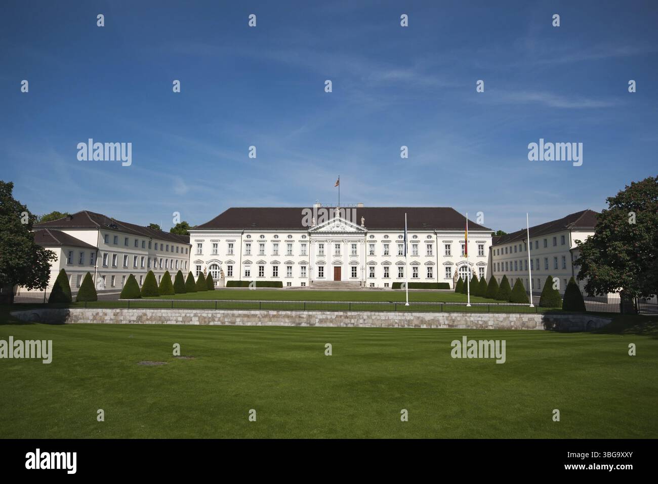 Schloss Bellevue in Berlin, Deutschland, Europa Stockfoto