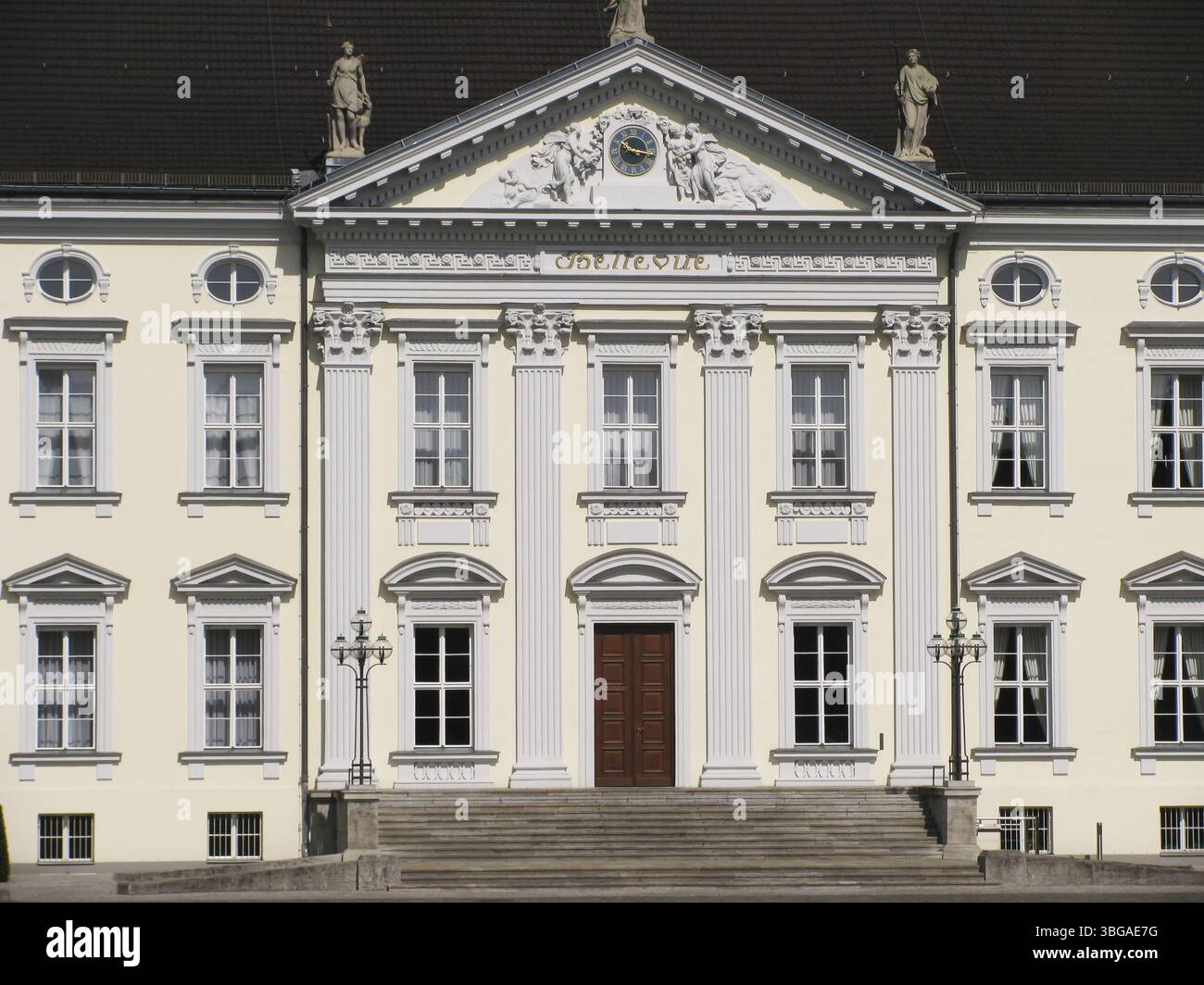 Schloss Bellevue in Berlin, Deutschland, Europa Stockfoto