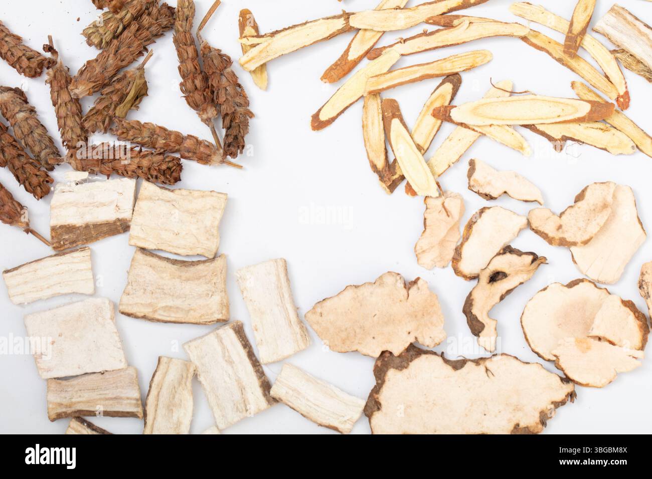 Traditioneller chinesischer Kräutertee ingredients​ Stockfoto