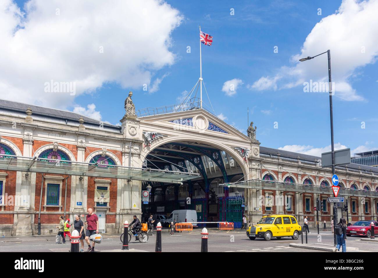 Smithfield Market, West Smithfield, City of London, Greater London, England, Vereinigtes Königreich Stockfoto