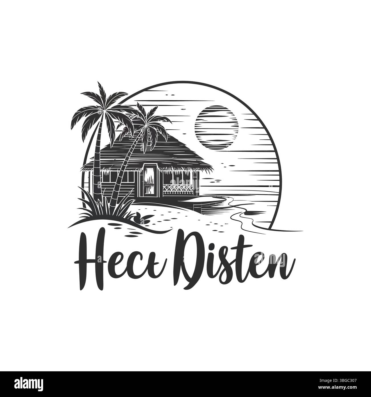 T-Shirt Short Designer Stock Vektor