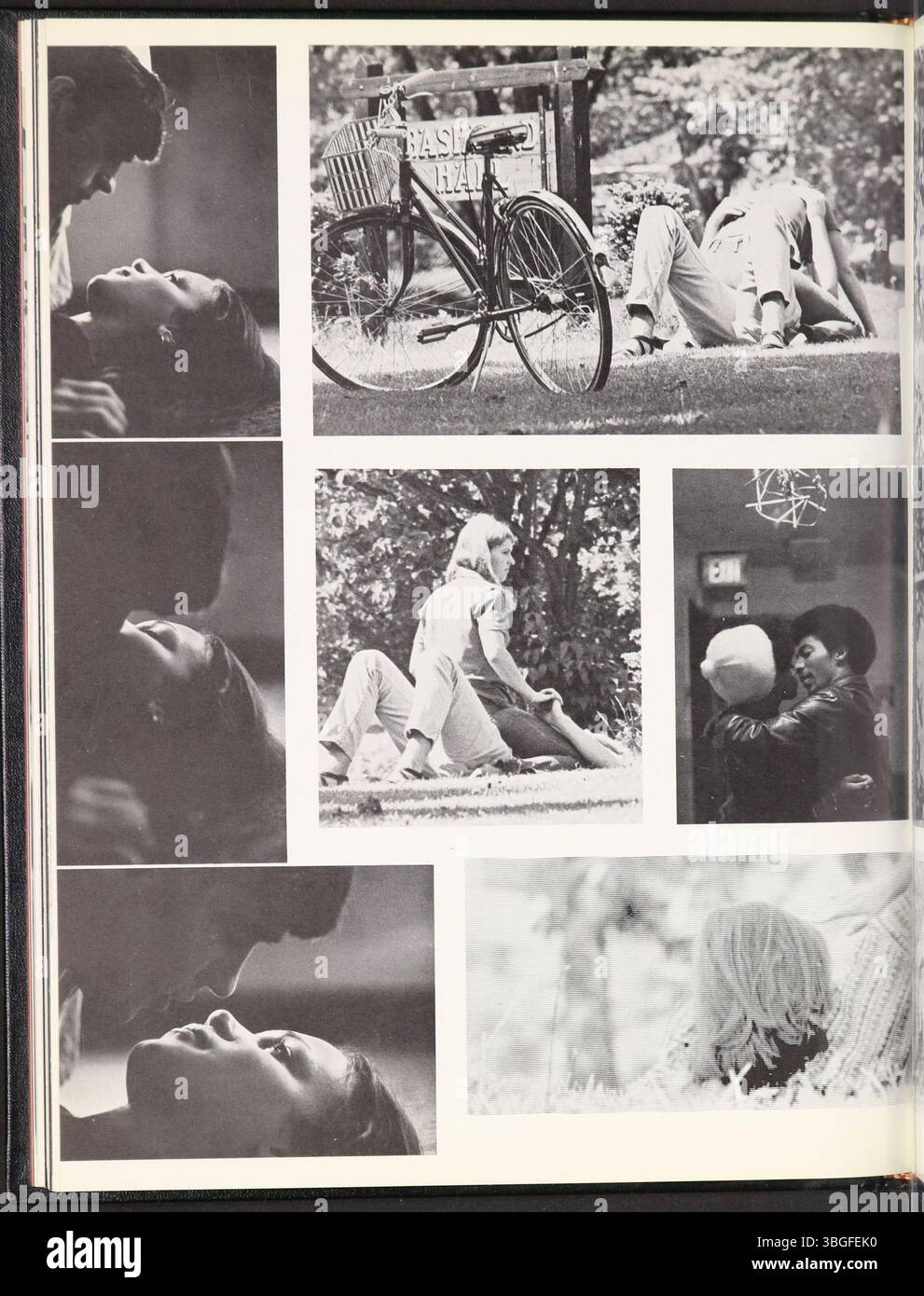 Die Ohio Wesleyan University, gegründet 1844 in Delaware, Ohio, begann als methodistisch angeschlossenes College für liberale Künste. Die Gründer Adam Poe und Charles Elliott verwandelten ein ehemaliges Hotel in den ursprünglichen Campus. Die Institution betonte die Expansion von Akademikern und Einrichtungen, einschließlich der Schaffung von Sturges Hall und Merrick Hall. Stockfoto