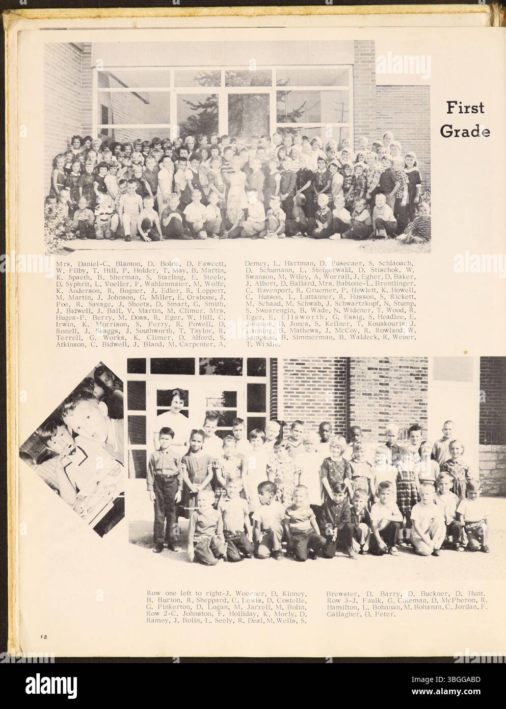 Das Shamrock Jahrbuch von 1964 erinnert an die Dublin High School, die älteste der Dublin City Schools, die 1892 gegründet wurde. Das Jahrbuch erfasst das Schülerleben und die Aktivitäten der High School, bevor die Schule 1995 in Dublin Coffman High School umbenannt wurde. Stockfoto