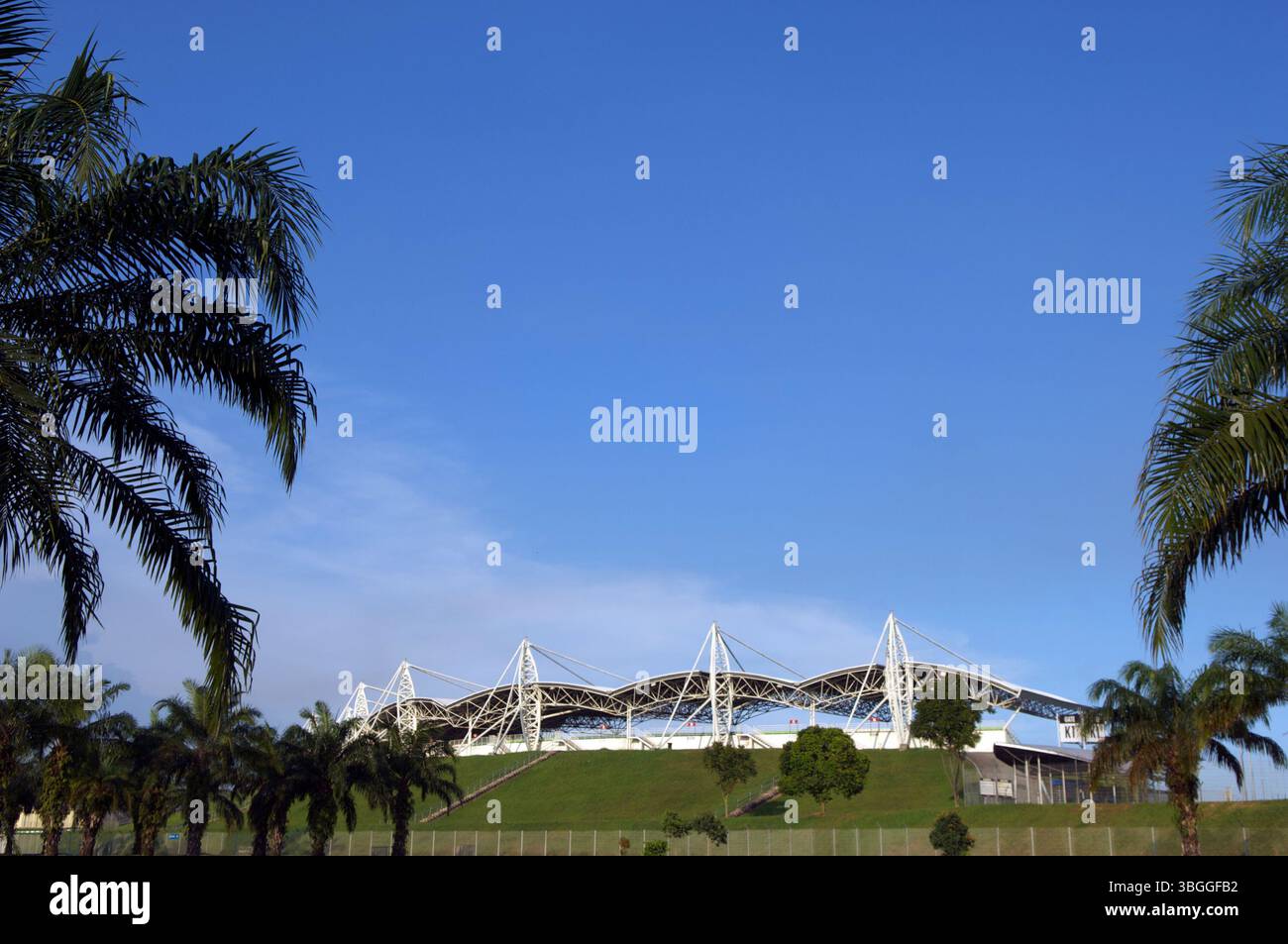 Sepang-Formel-1 Rennstrecke, Kuala Lumpur Stockfoto Sepang-Formel-1 Rennstrecke, Kuala Lumpur Stockfoto