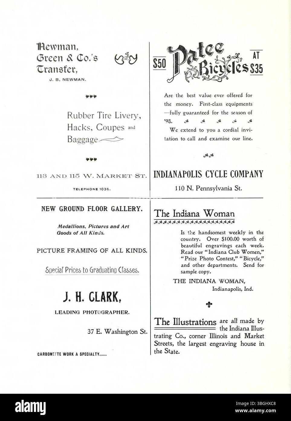 Mai 1898 Ausgabe von „Mind and Hand“, Band 4, Nummer 1, mit pädagogischen Aufsätzen, institutionellen Berichten und wissenschaftlichen Updates. Stockfoto