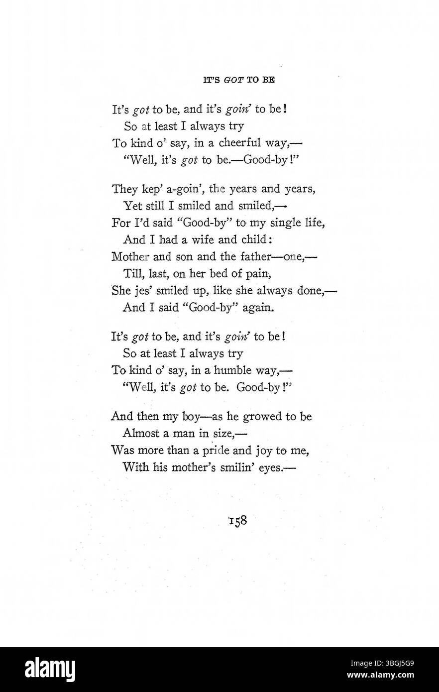 Seite 173 der 1907 erschienenen Publikation „Morning“ enthält Inhalte aus dieser Zeit, möglicherweise literarischer oder poetischer Natur. Stockfoto