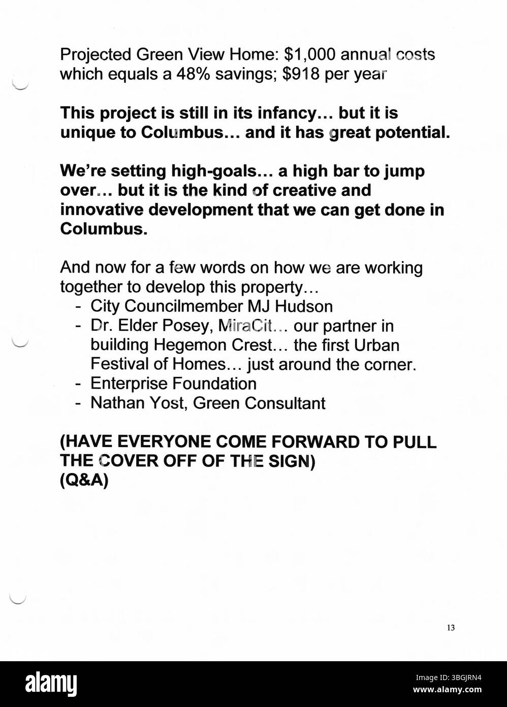 Die Pressemitteilungen von Bürgermeister Michael Coleman aus dem Jahr 2005 spiegeln seine Führungsrolle in den Bereichen Stadtverwaltung, öffentlicher Dienst und politische Initiativen wider. Als erster afroamerikanischer Bürgermeister von Columbus spielte er während seiner Amtszeit eine Schlüsselrolle bei der Umgestaltung der Stadt. Stockfoto