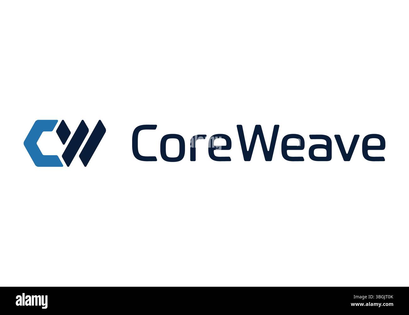 CoreWeave Logo Stockfoto