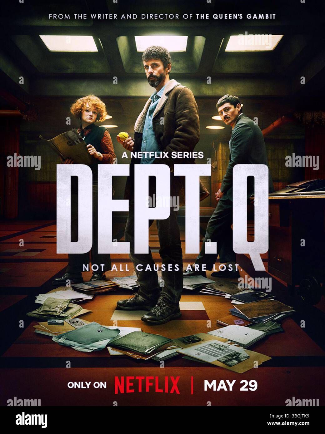 Abt. Q Matthew Goode Poster Stockfoto