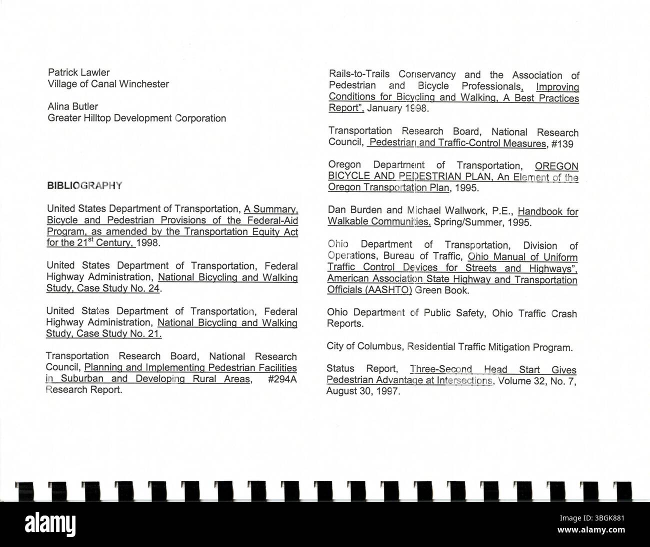 Der regionale Verkehrsplan 2030 enthält Strategien zur Verbesserung der Fußgängerinfrastruktur und zur Verbesserung der Fußgängersicherheit. Sie enthält Leitlinien für die Nachrüstung aktueller Entwicklungen und die Aktualisierung von Gebietsverordnungen, um diesen Zielen gerecht zu werden. Stockfoto