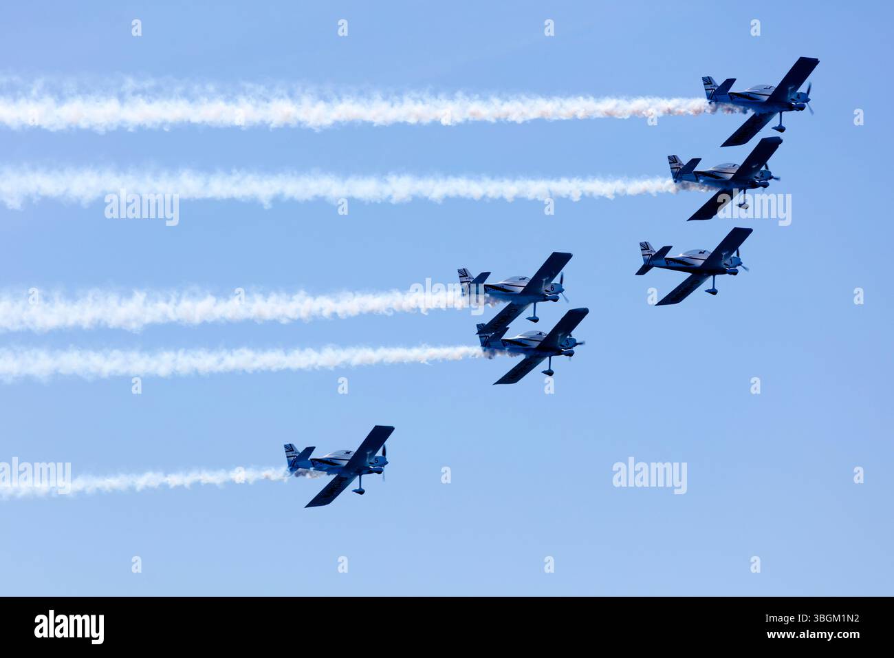 Festival Aereo San Javier, Flugschau, Kunstflug, Santiago de la Ribera, Mar Menor, autonome Region Murcia, Spanien, Stockfoto