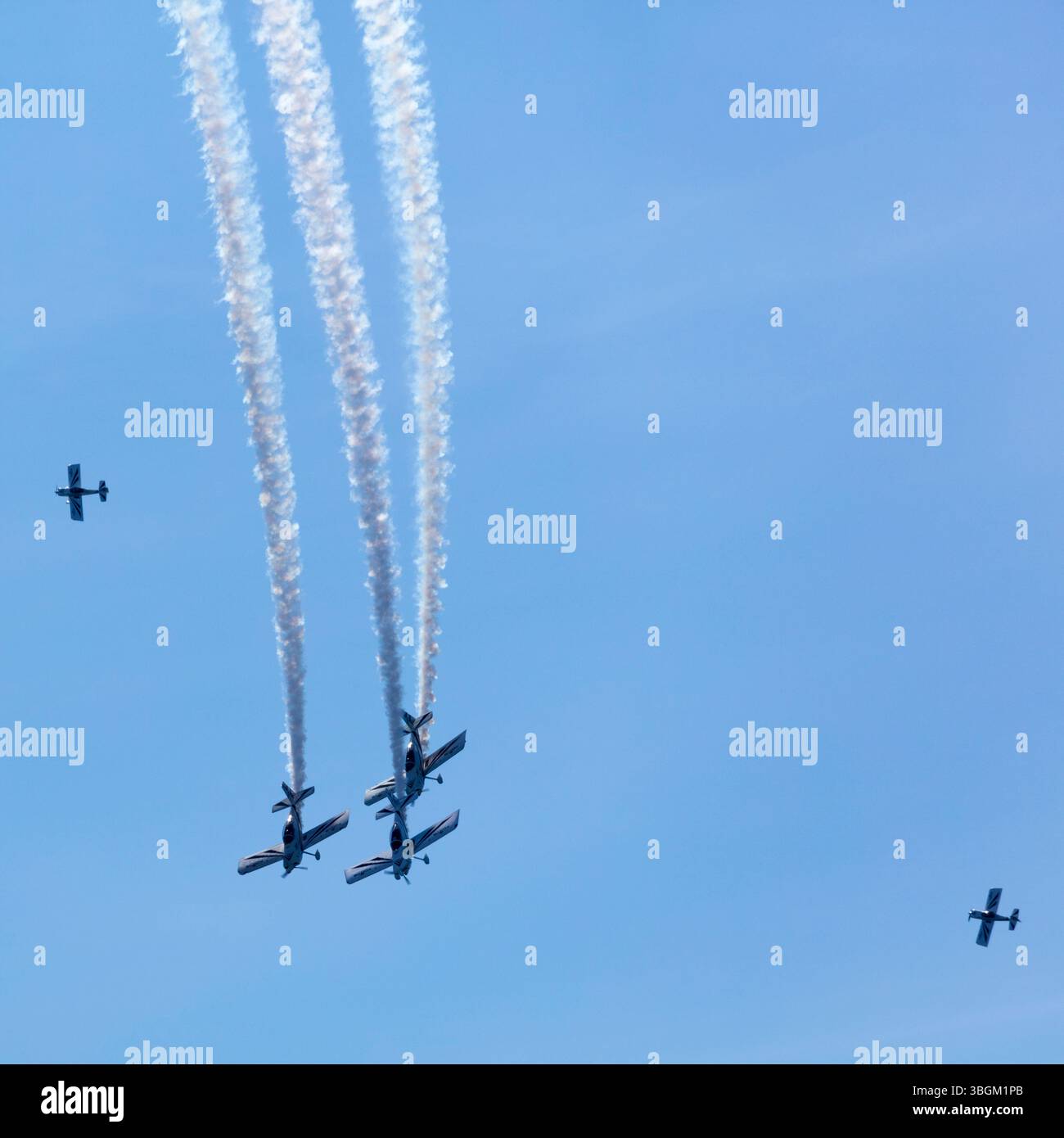 Festival Aereo San Javier, Flugschau, Kunstflug, Santiago de la Ribera, Mar Menor, autonome Region Murcia, Spanien, Stockfoto