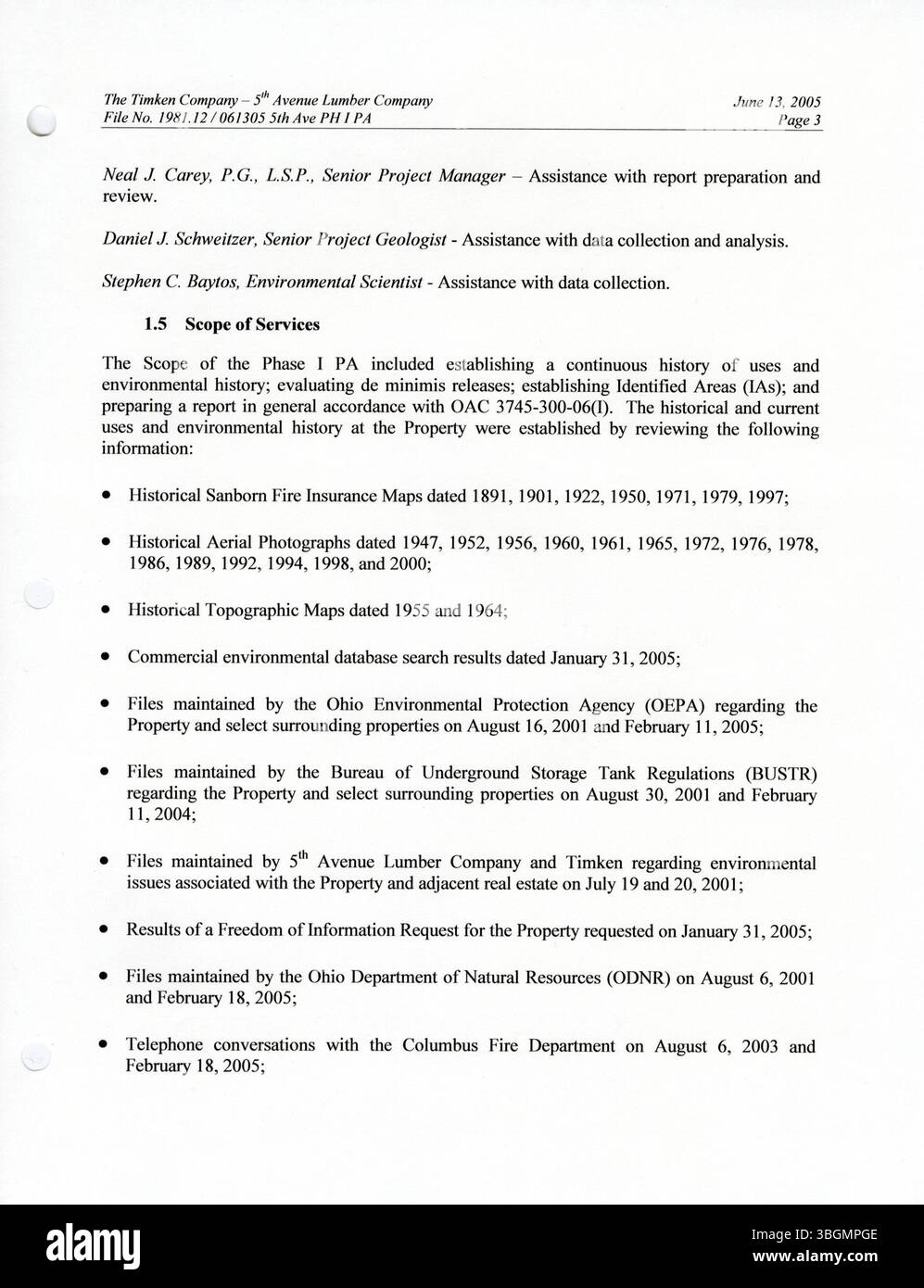 Dieser Vorschlag beschreibt den Plan, den Clean Ohio Revitalization Fund zur Säuberung der ehemaligen Timken Company Bearing Plant in Milo-Grogan zu nutzen. Der Fonds hat mehr als 380 Projekte unterstützt, von denen insgesamt 46,9 Millionen US-Dollar für das Zentrum von Ohio bereitgestellt wurden. Stockfoto