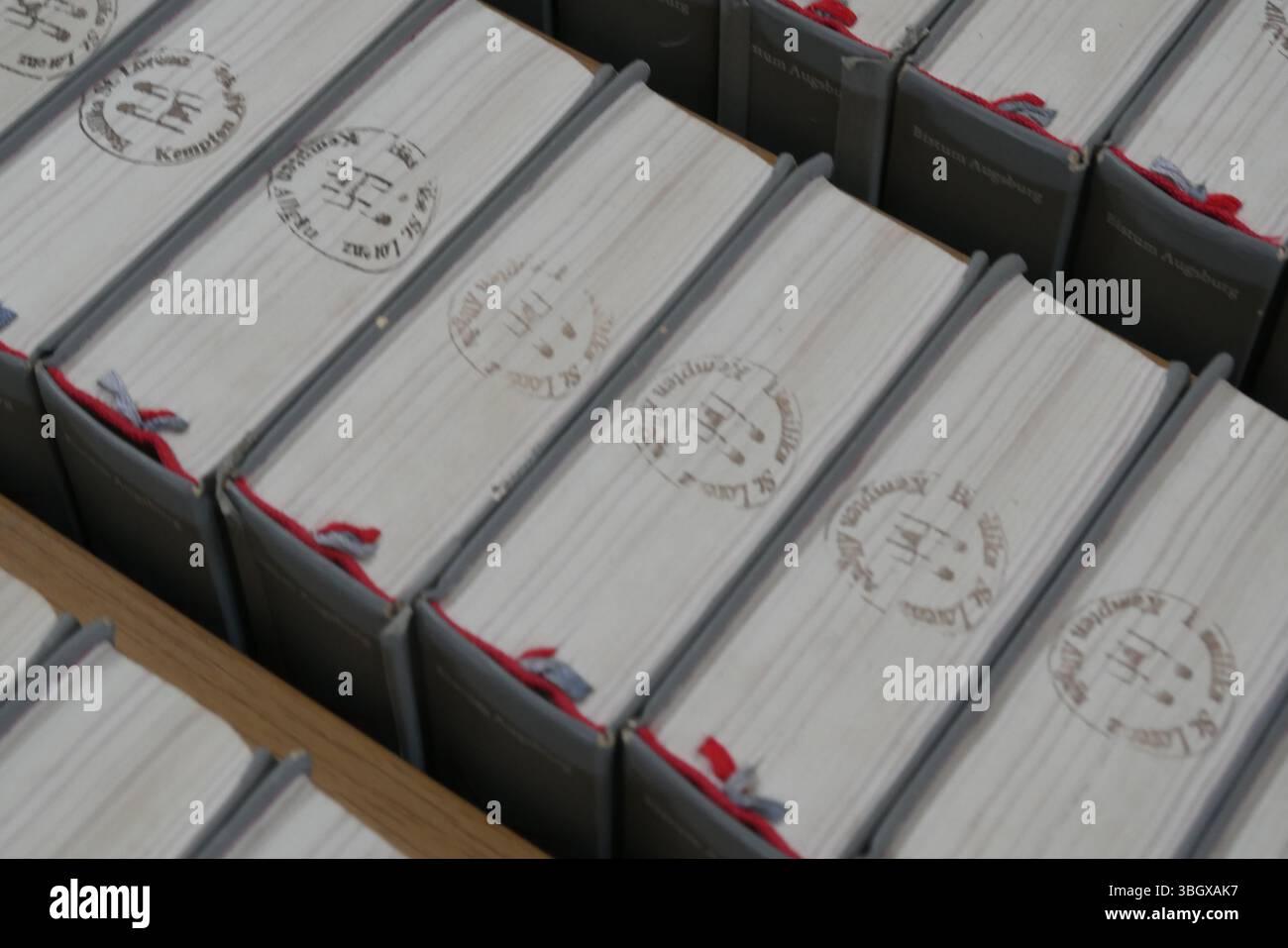 Christian Song Books Stockfoto