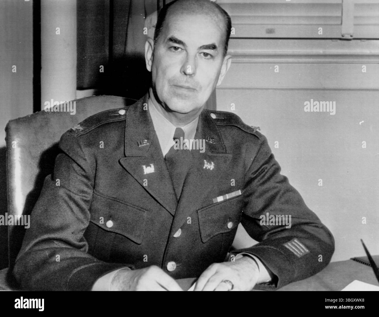 Brigadegeneral Herbert D. Vogel, nominiert von Präsident Eisenhower in den Vorstand der Tennessee Valley Authority. 2. August 1954 Stockfoto