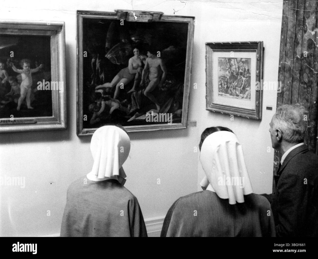 Exposition Nicolas Poussin. Stockfoto