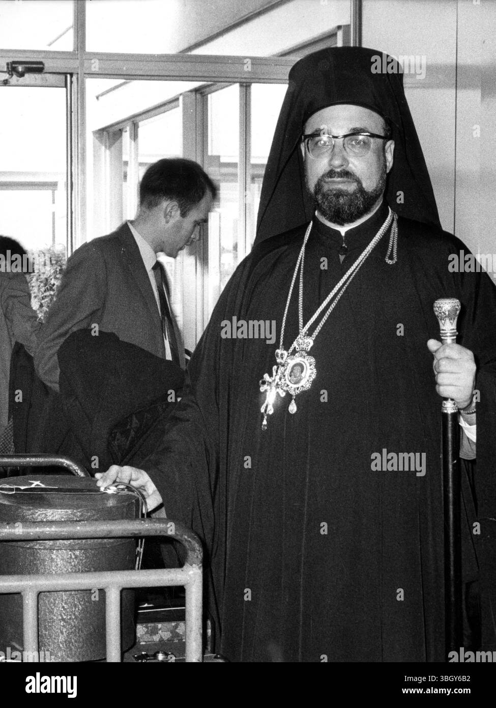 Archimandrit Peter. 27. September 1968 Stockfoto