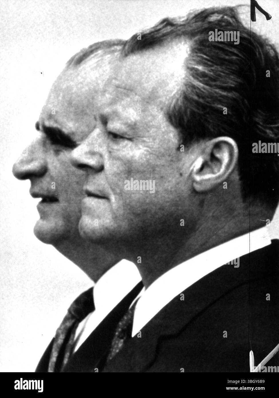 Georges Pompidou. 3. Juli 1970 Stockfoto