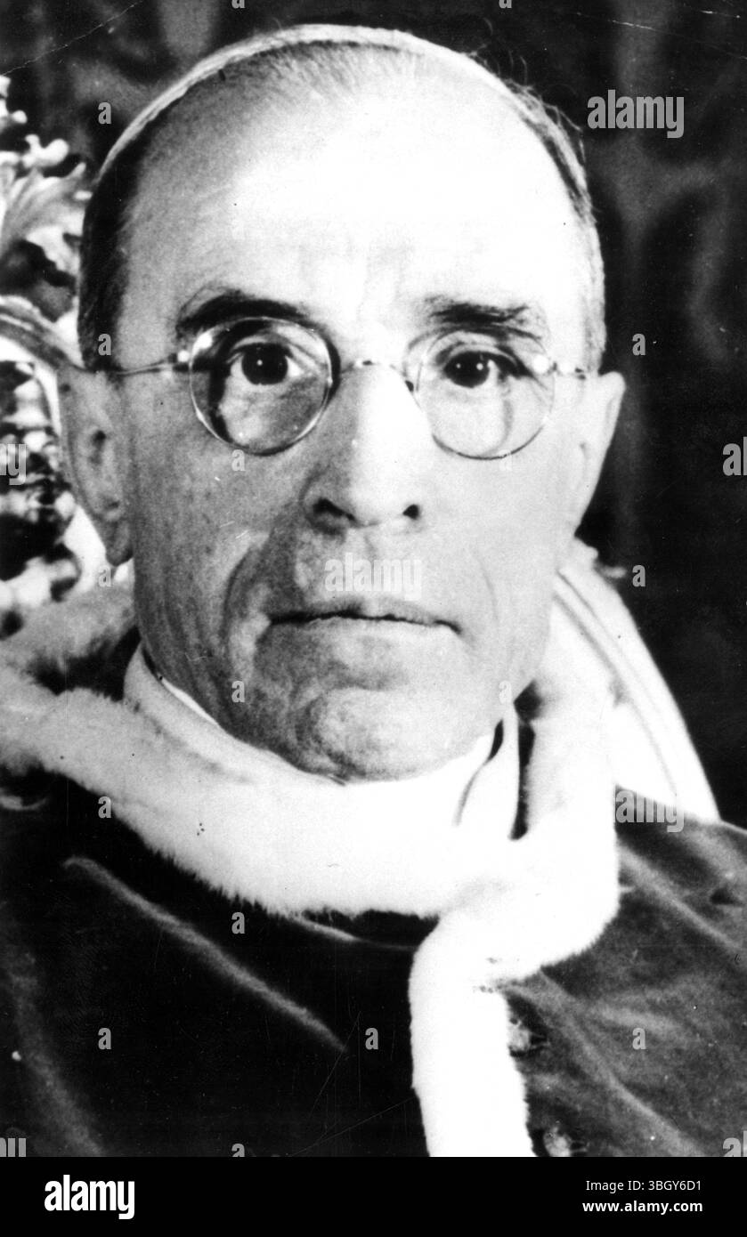 Papst Pie XII Stockfoto