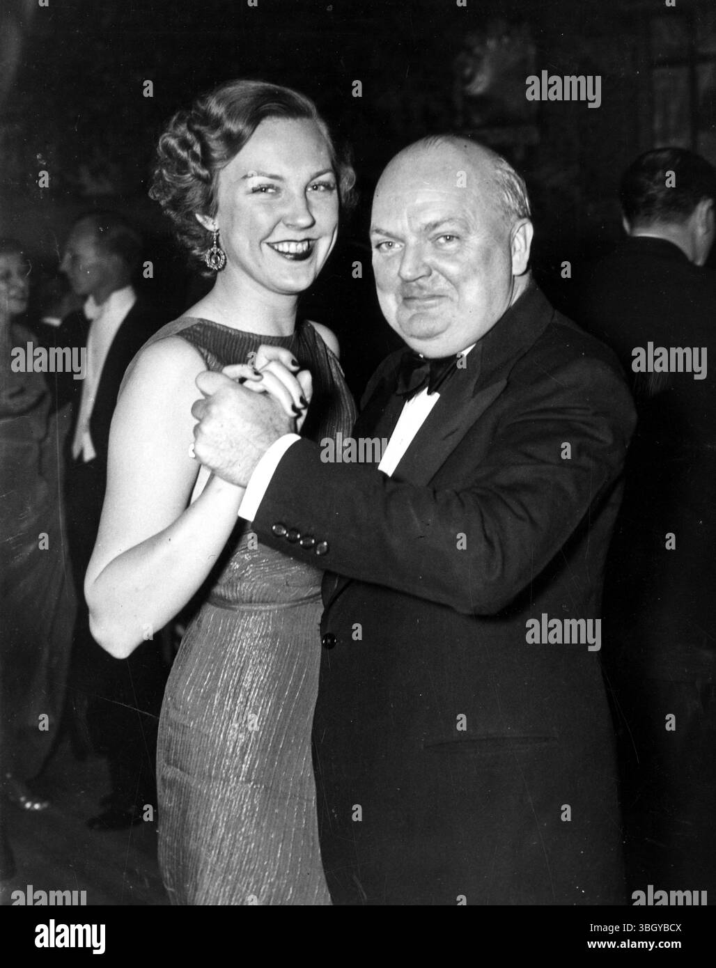 Dudley Field Malone, prominenter New Yorker Anwalt, und Mrs. Malone tanzen bei der Herbsteröffnung von Peppy's Chapeau Rouge. 3. Oktober 94 Stockfoto