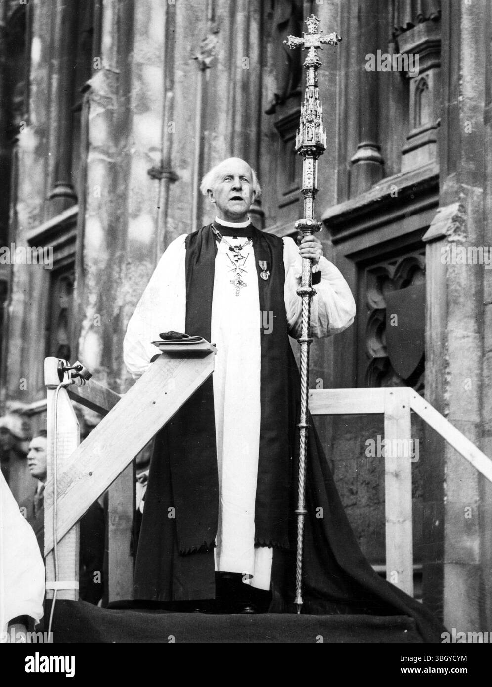 Der Erzbischof von Canterbury, Dr. Gordon Cosmo lang. Stockfoto