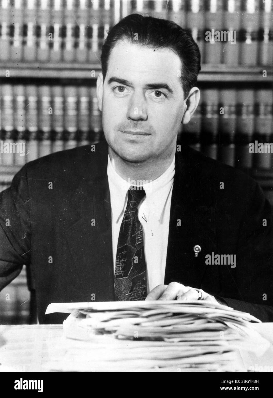 Olin D Johnston, der junge Anwalt und Veteran aus South Carolina, der für die Demokratische Partei nominiert wurde. 12. September 1934 Stockfoto