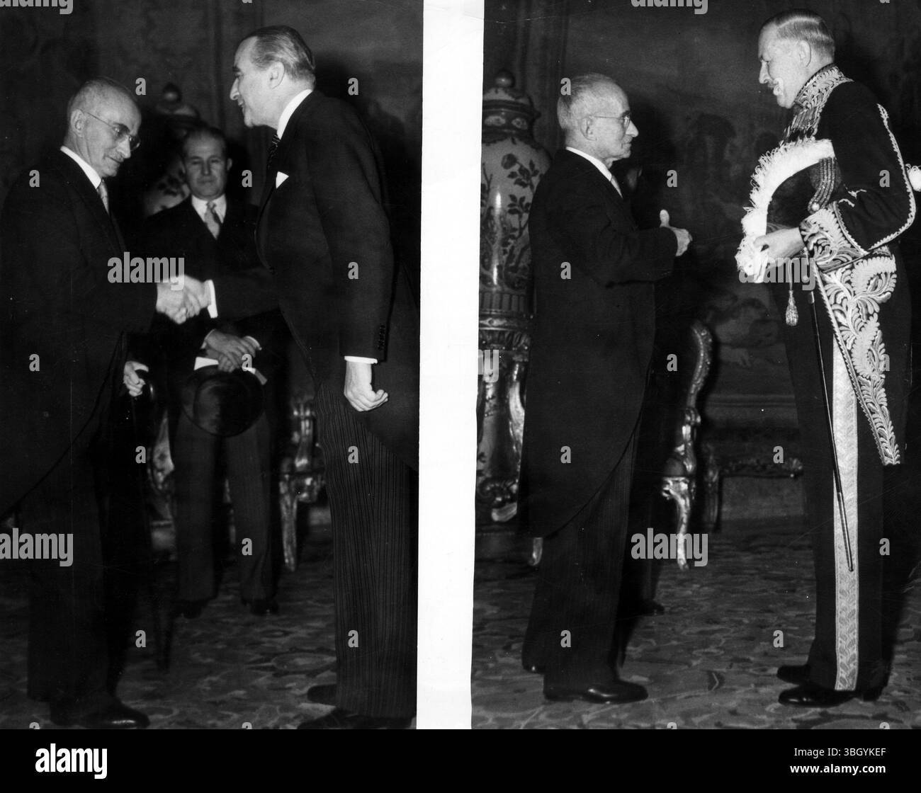 Italiens Präsident. Stockfoto