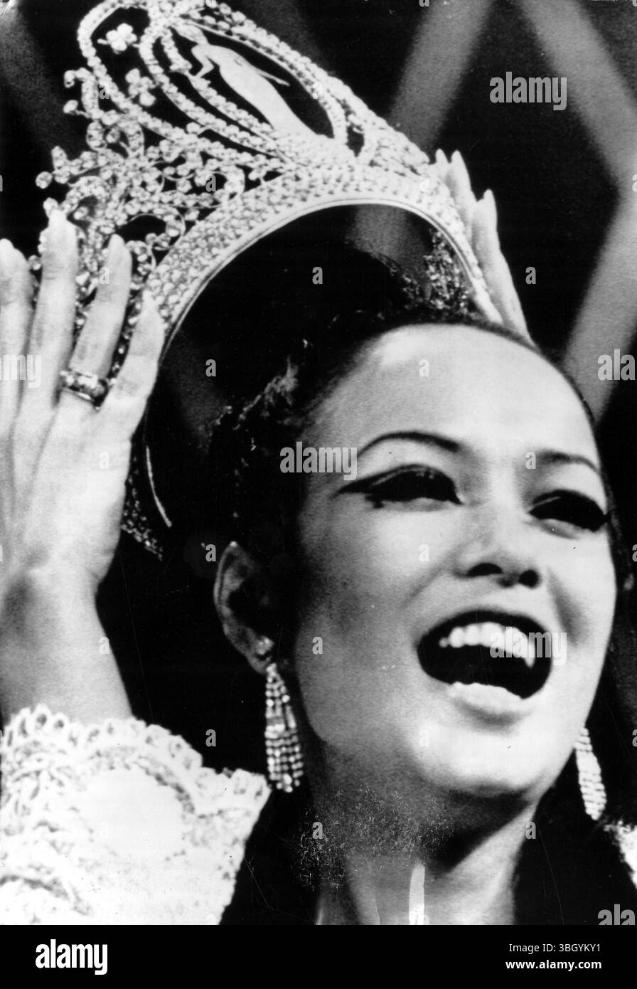 Gloria Diaz. 20. Juli 1969 Stockfoto