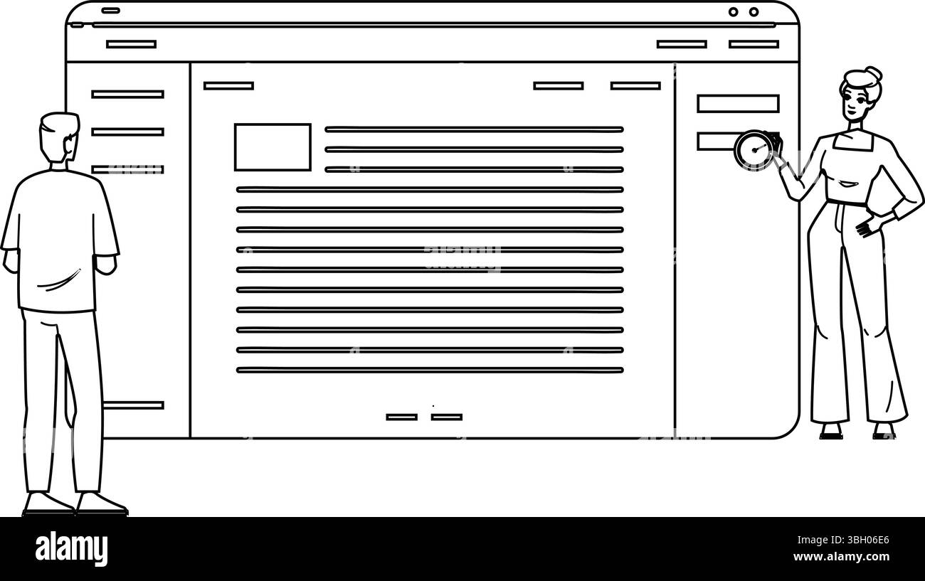Vektor der Bestrahlungsdauer Stock Vektor