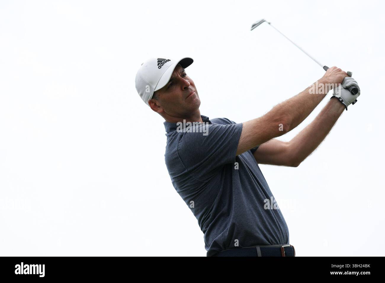Caledon, Ontario, Kanada. Juni 2025. Wes Heffernan schlägt in der zweiten Runde der RBC Canadian Open im TPC Toronto im Osprey Valley in Caledon, Ontario, Kanada ab. Daniel Lea/CSM/Alamy Live News Stockfoto