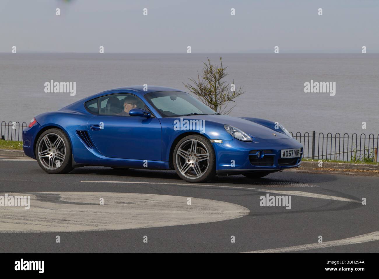Clevedon Autos und Kaffee Stockfoto