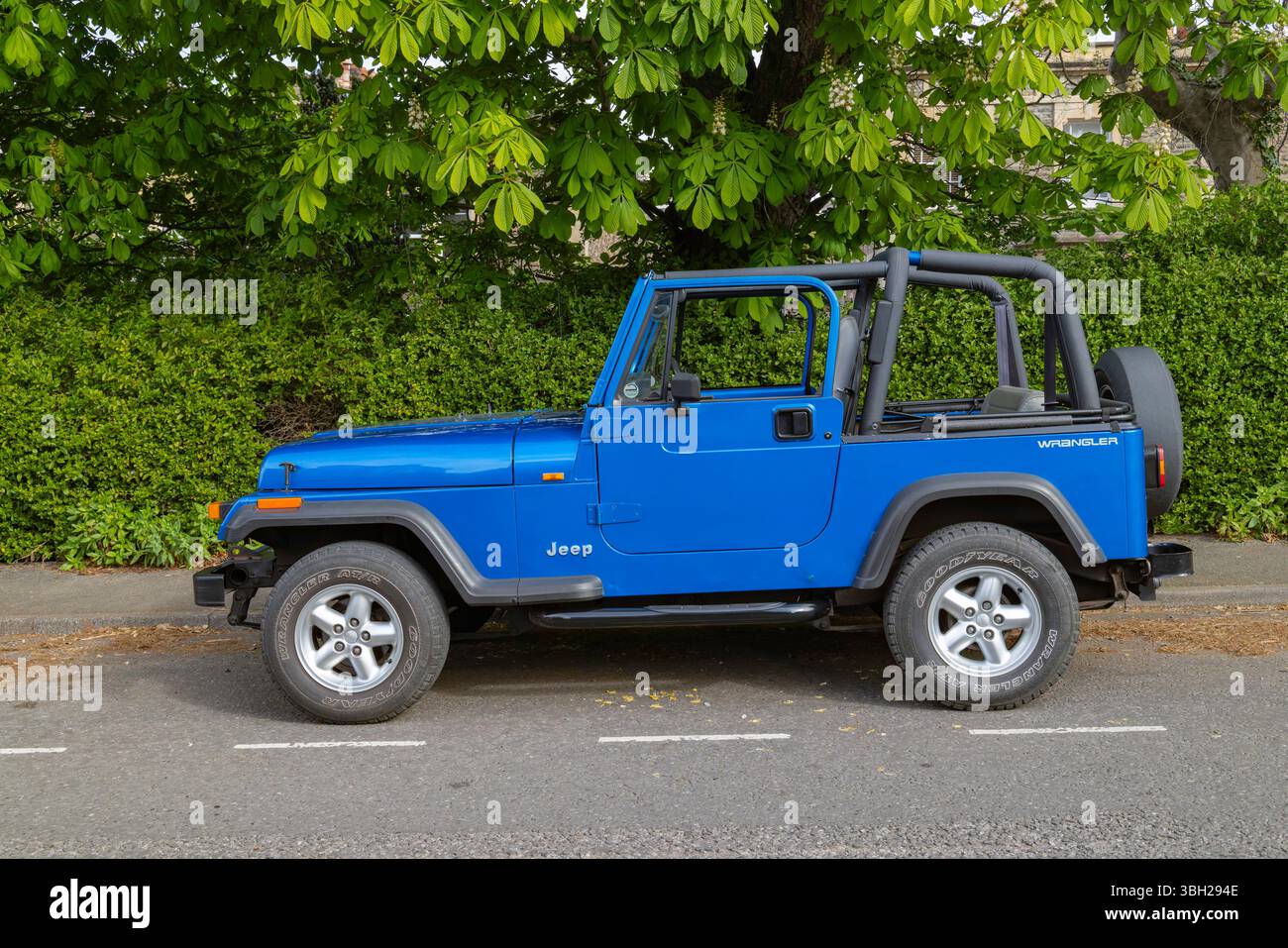 Clevedon Autos und Kaffee Stockfoto