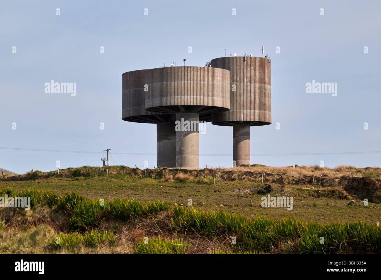 erris belmullet Wassertürme County Mayo republik irland Stockfoto