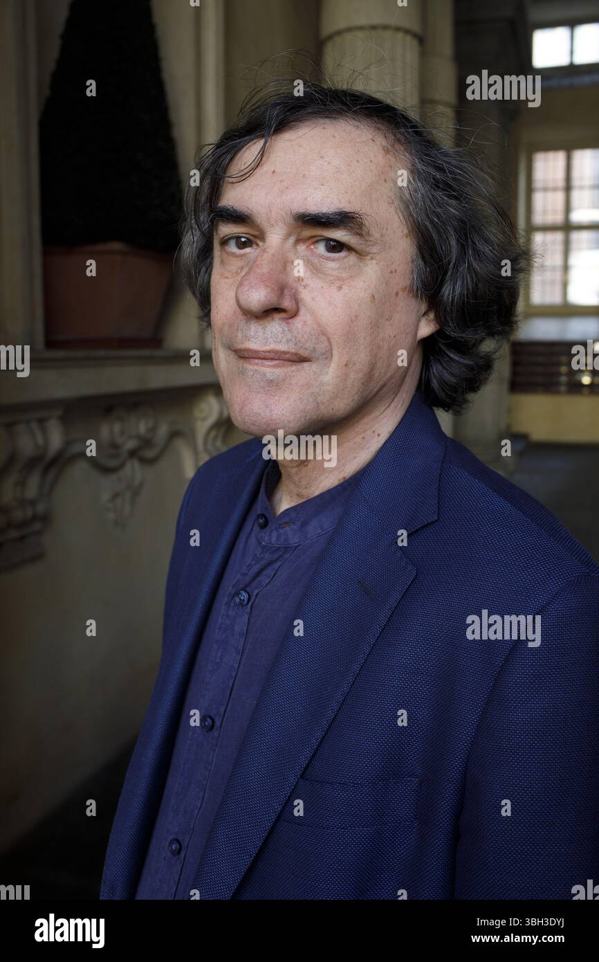 Porträt von Mircea Cartarescu 18/05/2025 ©Basso Cannarsa/opale.Photo Stockfoto