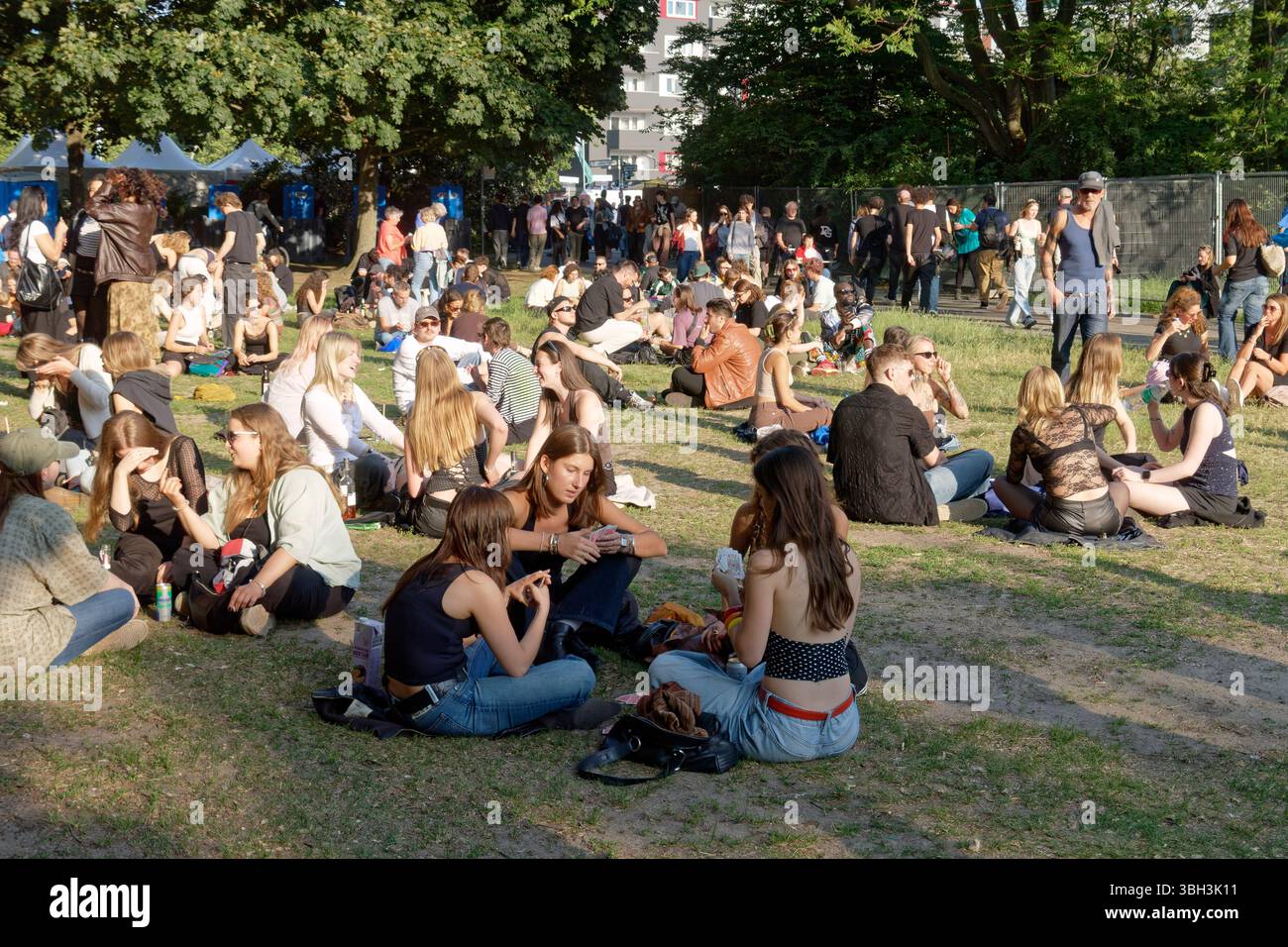 Karneval der Kulturen 2025, Veranstaltung, Strassenfest, Multikulti, Berlin-Kreuzberg, Stockfoto