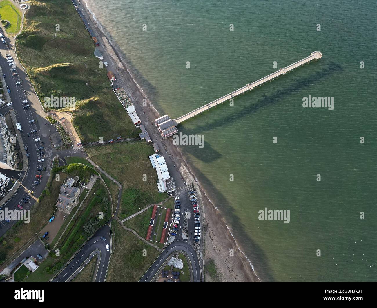 Viktorianische Architektur Saltburn by the Sea victorian Pier, North Yorkshire Urlaubsort Stockfoto