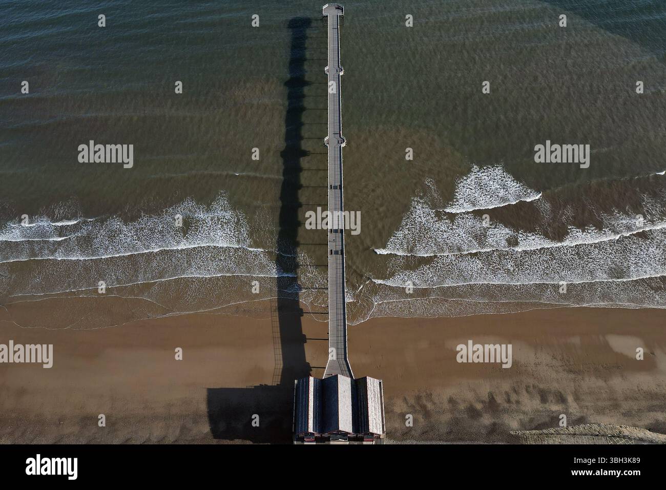 Viktorianische Architektur Saltburn by the Sea victorian Pier, North Yorkshire Urlaubsort Stockfoto