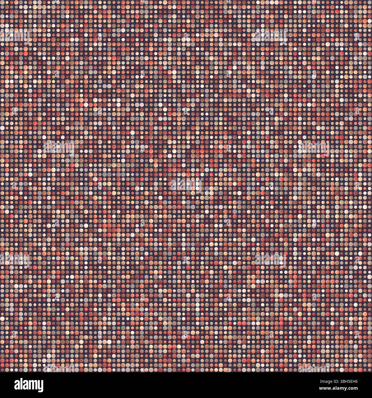 Geometrischer Hintergrund. Verlaufende Kreise in mehreren Farben. Satte burgunderrote Farben mit kontrastierendem Hintergrund. Großartige Vektorillustration. Stock Vektor