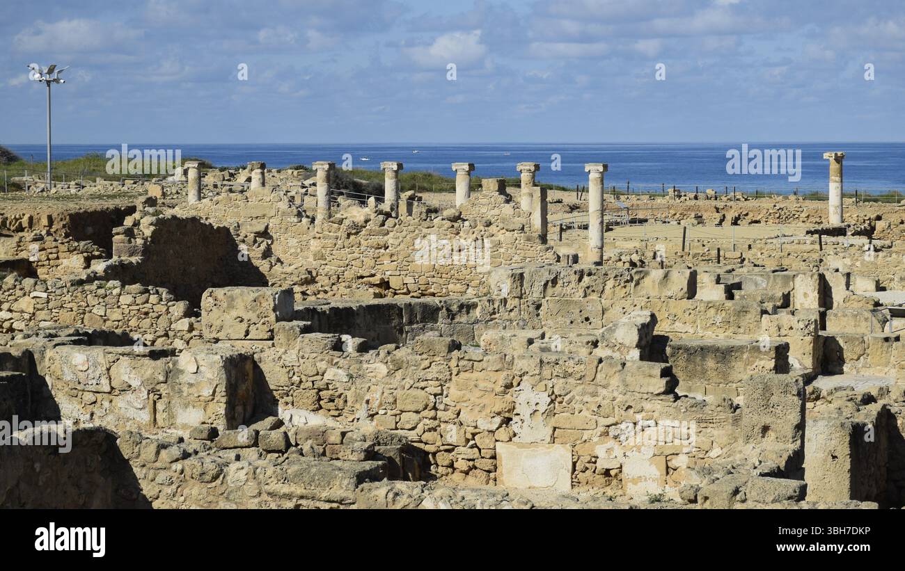 Paphos Zypern Stockfoto