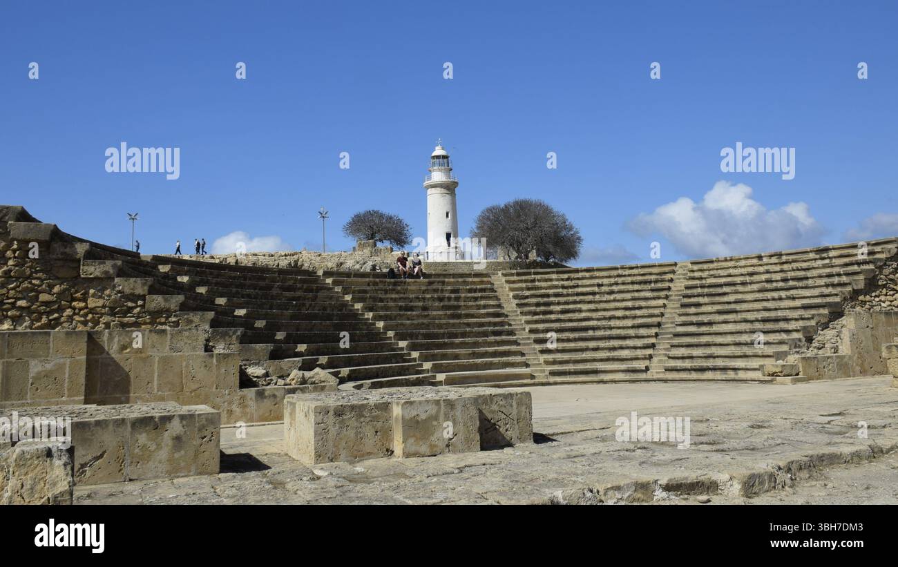 Paphos Zypern Stockfoto