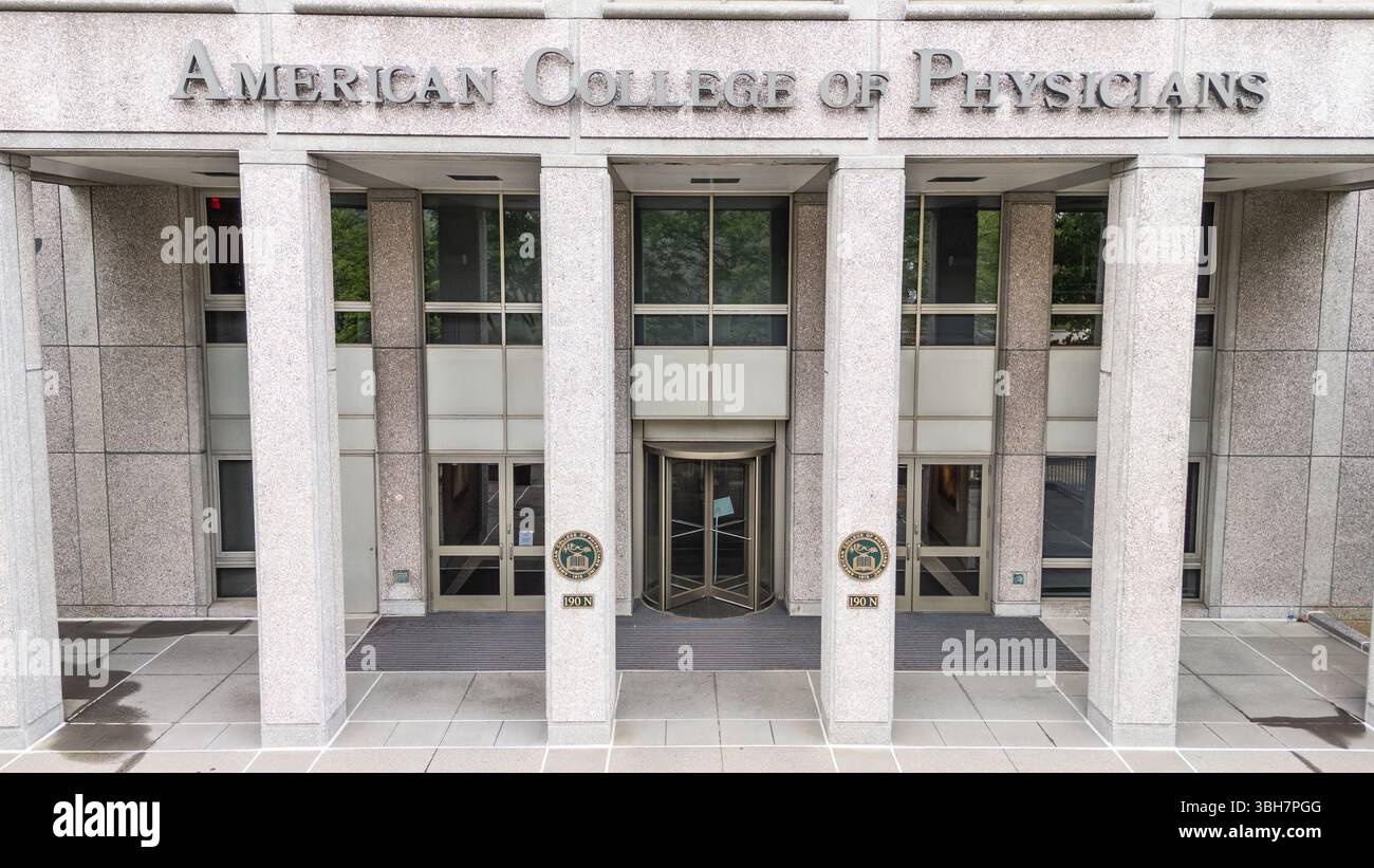 American College of Physicians, Philadelphia, PA, USA Stockfoto