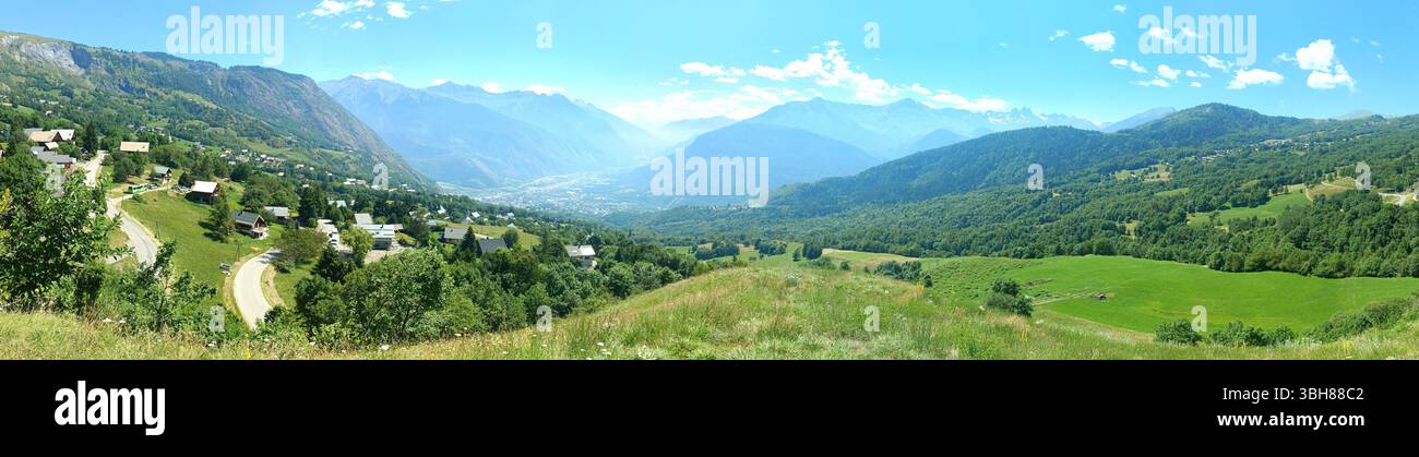 France Savoie Maurienne Jarrier : Lohnauszahlung Stockfoto