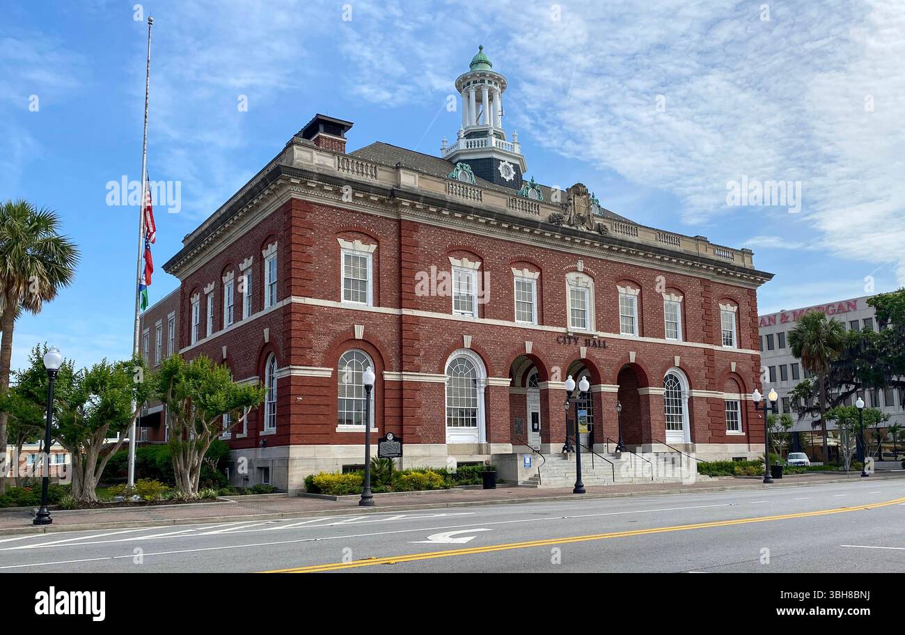 Rathaus, Gloucester Street, Brunswick Stockfoto