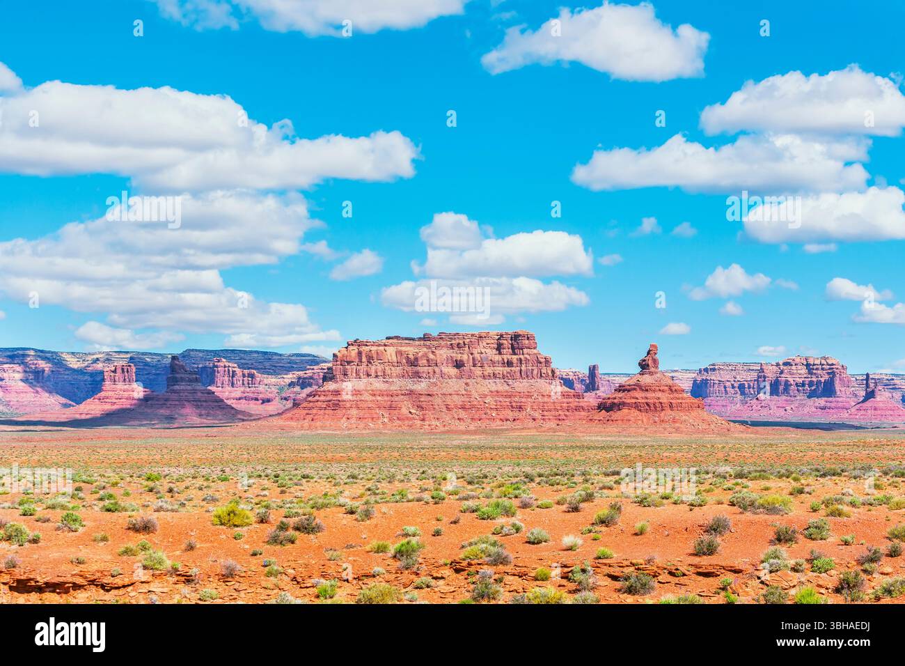 Valley of the Gods, Utah, USA, Stockfoto